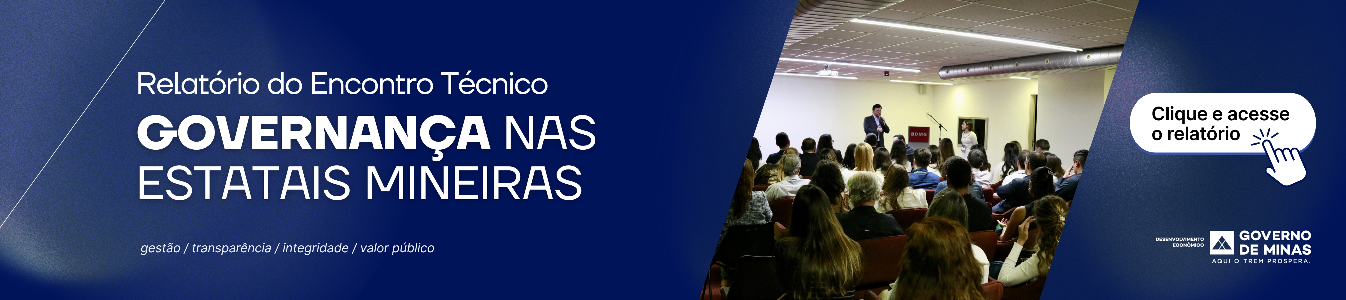 Relatório do Encontro Técnico GOVERNANÇA NAS ESTATAIS MINEIRAS