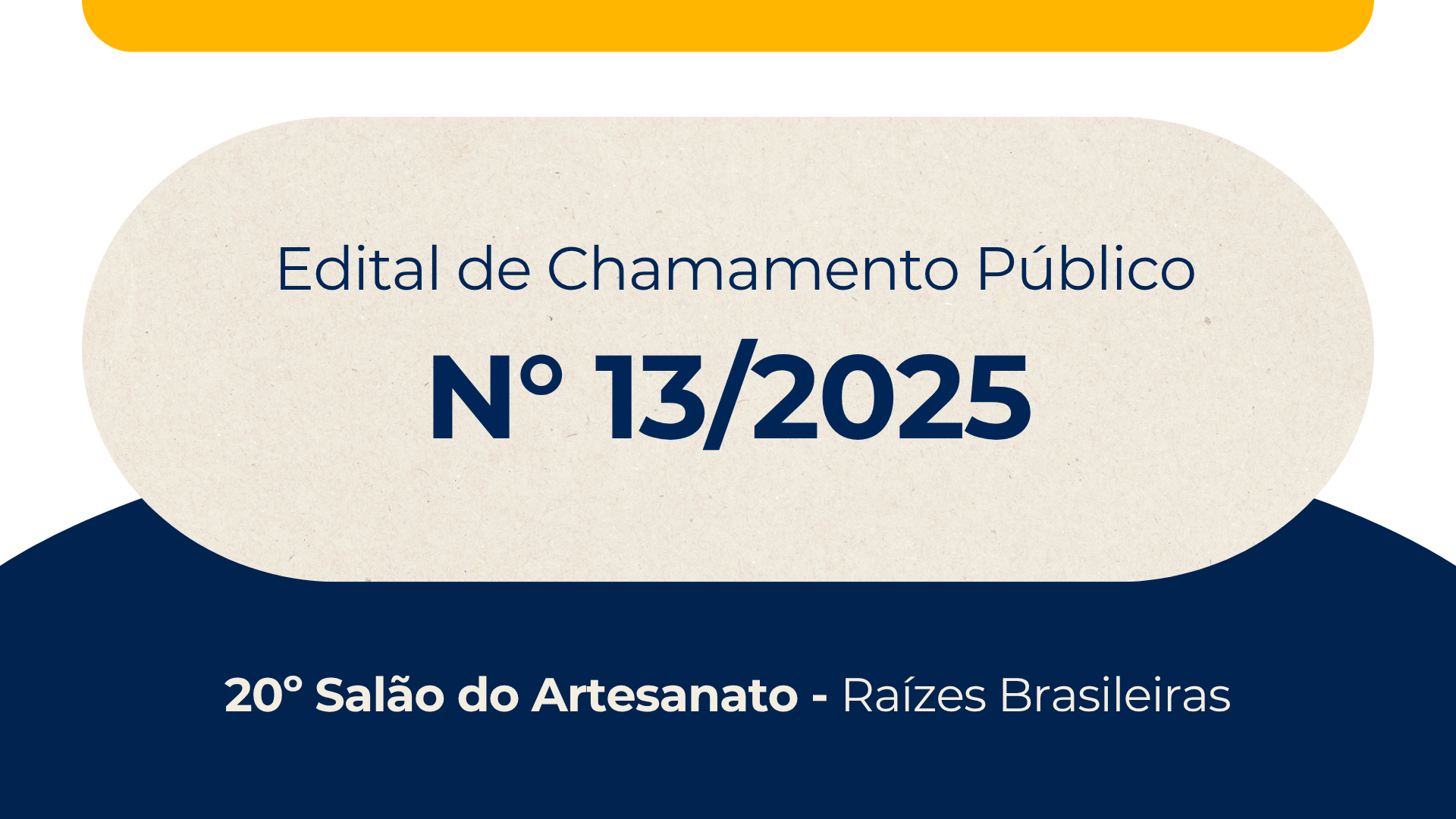 Edital de Chamamento Público Nº 13/2025 