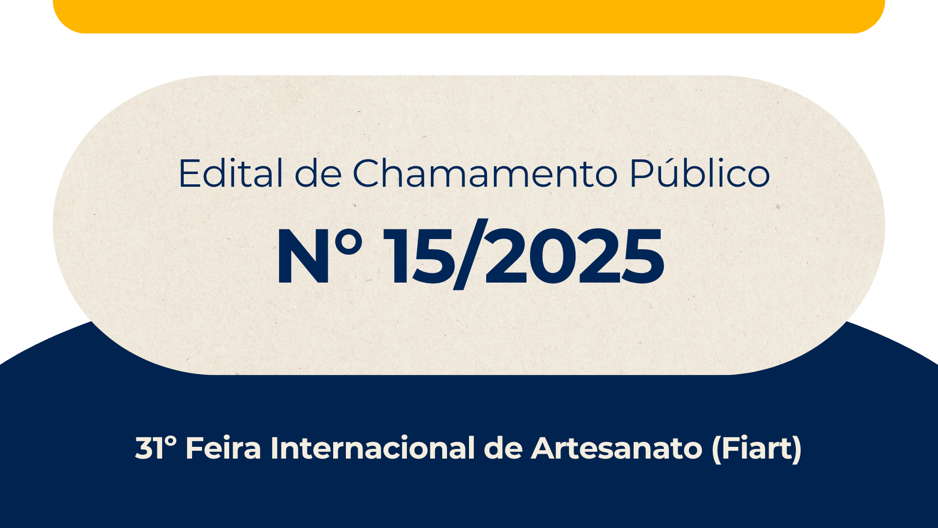  Edital de Chamamento Público nº 15/2025